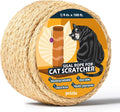 Natural Sisal Rope for Cat Scratcher and Scratching Post 1/4 Inch, 100 Feet