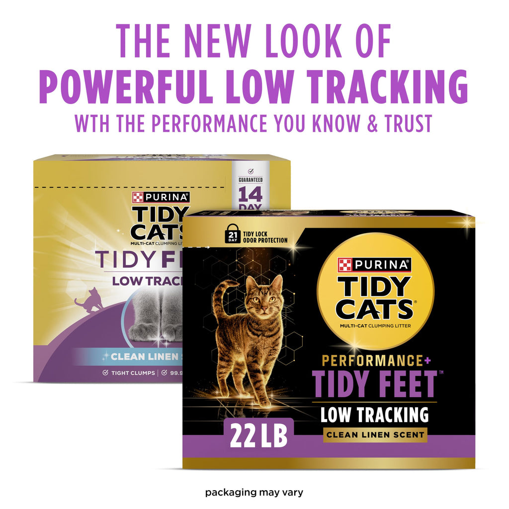 Purina Tidy Cats Performance Plus Tidy Feet Cat Litter, 22 lb. Box