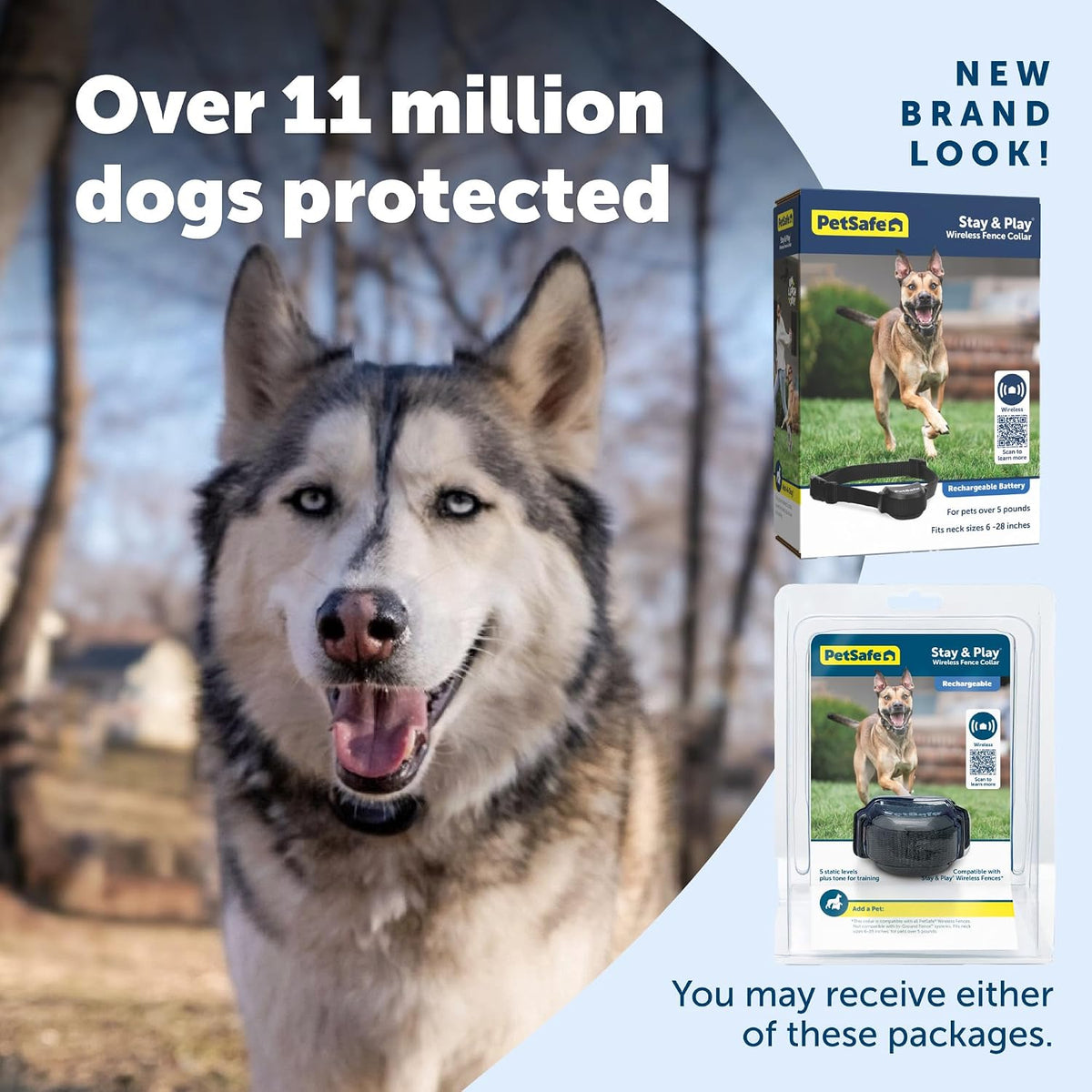 PetSafe Stay & Play Wireless Fence Rechargeable Collar