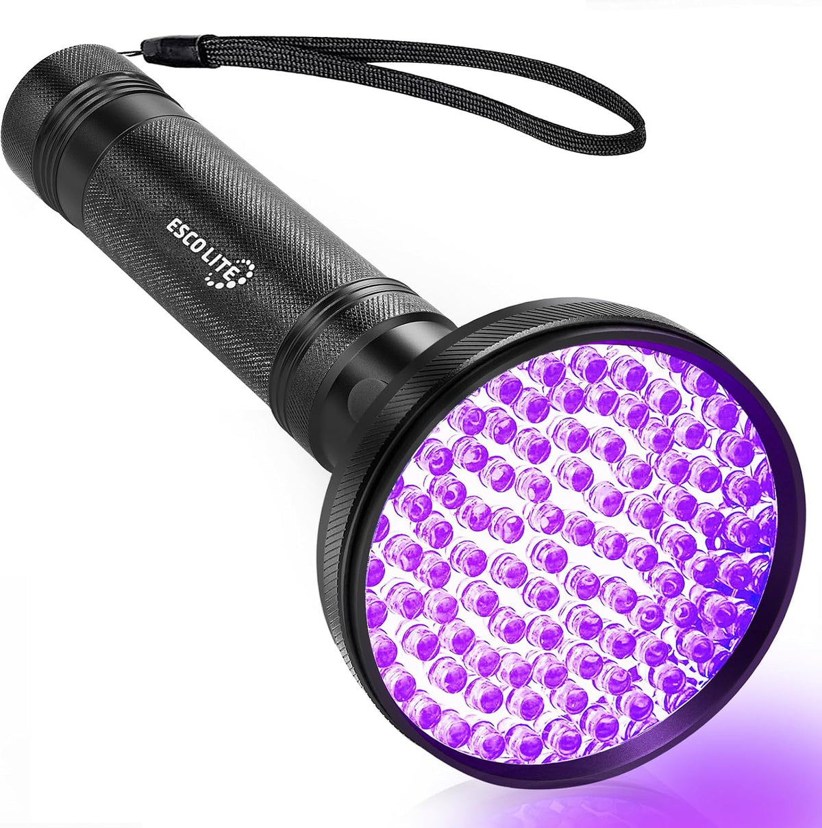 Black Light UV Flashlight, 100 LED Black Light for Pet Urine Detection,Ultraviolet Flashlights for Dog Urine, Scorpions,