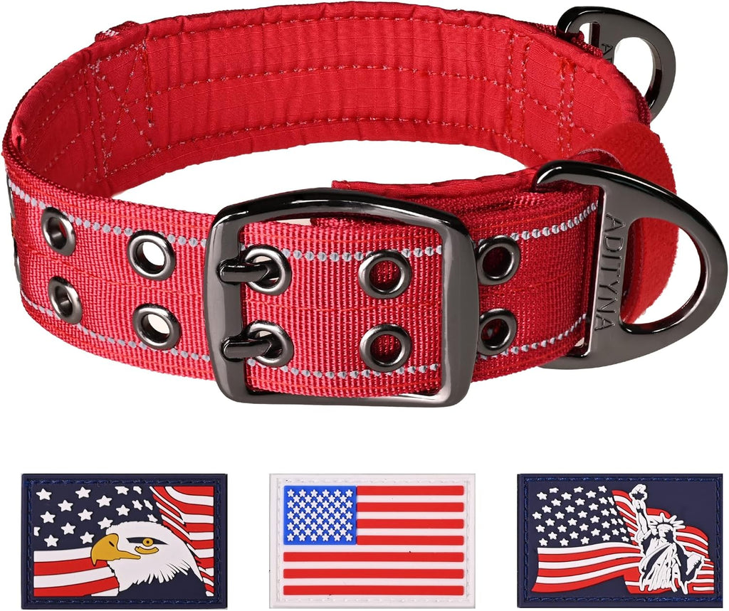 Heavy Duty Dog Collar for Large Dogs with Traffic Handle