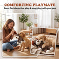 2026 New Dog Toys, Plush Dog Toy with Squeaker, Soft Stuffed Chew Toy for Dogs, Reinforced Stitching Interactive Puppy T