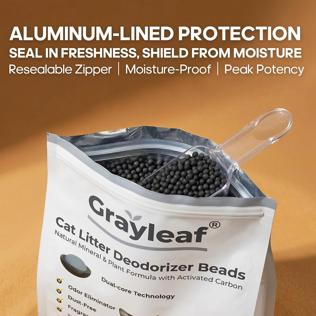 Grayleaf® Unscented Cat Litter Deodorizer, 35.2oz Dust-Free Odor Eliminator