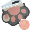 Cute Cat Litter Mat 24”x16”, Litter Box Mat, Litter Trapping Mat, Soft on Kitty Paws, Easy Clean, Anti Slip, Pet Accesso