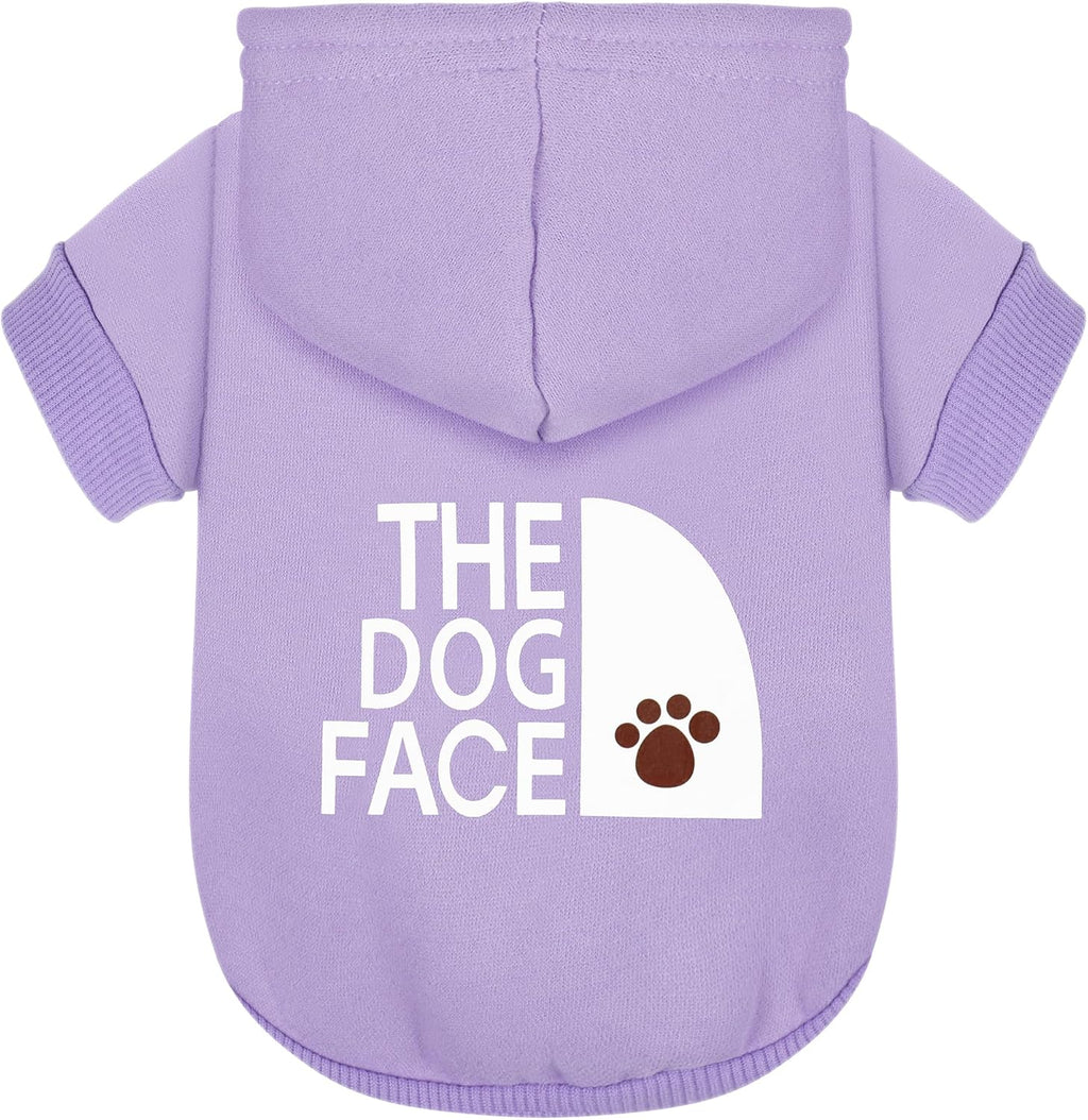 Black Chihuahua Dog Hoodie: Keep Your Pup Warm and Stylish with a 'The Dog Face' Printed Sweatshirt Pet Clothes, and Swe