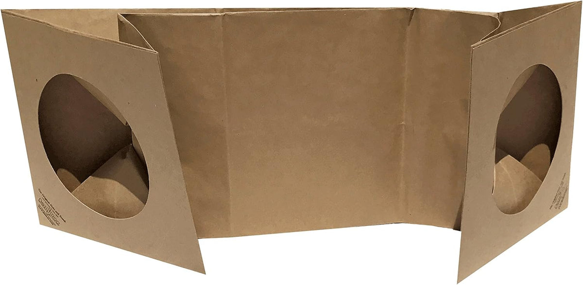 Dezi & Roo Hide and Sneak Collapsible Paper Cat Tunnel - Made in USA - Designed by a Feline Vet - Interactive Cat Toy - 