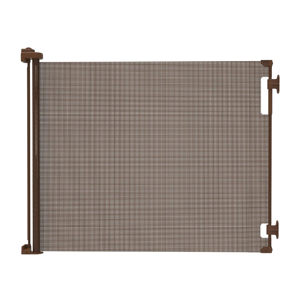 Perma Child Safety Retractable Baby Gate - Mesh Dog & Pet Gate for Stairs