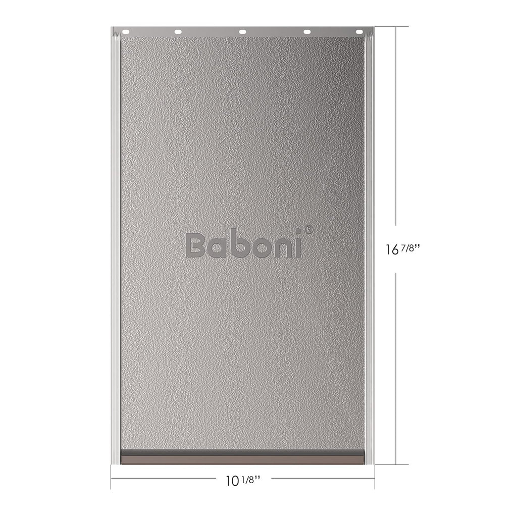 Baboni Replacement Flap for Dog and Cat Doors Including Screws, Large(10 1/8 in x 16 7/8 in)