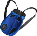 ScritchPets Front Facing Pet Carrier Backpack (Blue,Medium)