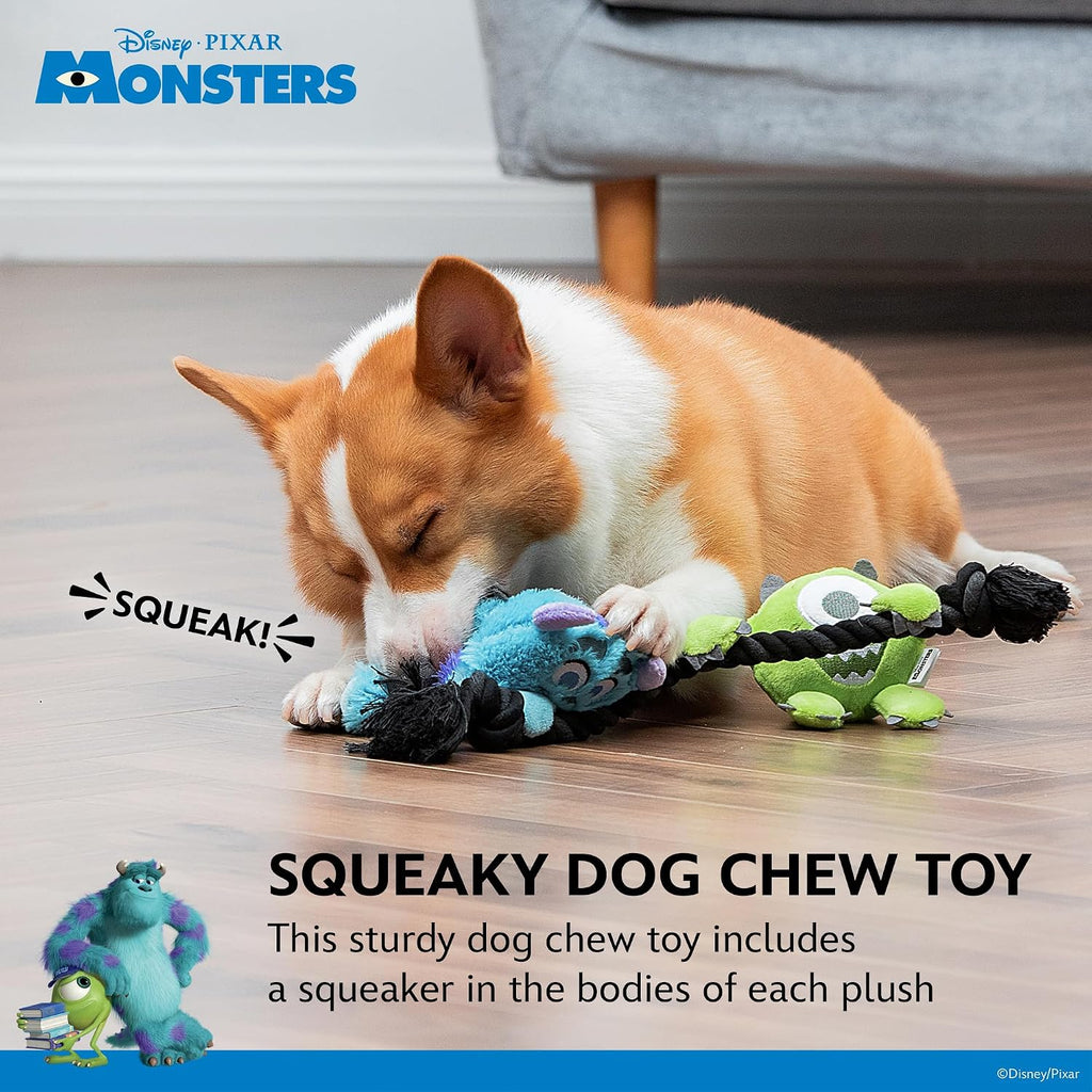 Disney Pixar, Monsters Inc, Squeaky Dog Toy, Mike Wazowski, Sulley