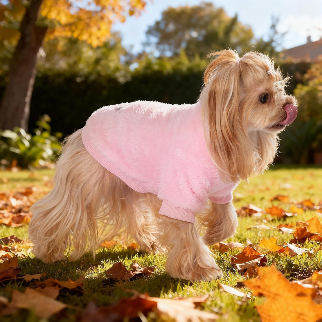 3 Pack Dog Sweater Clothes for Small Dogs Girls Boys Christmas