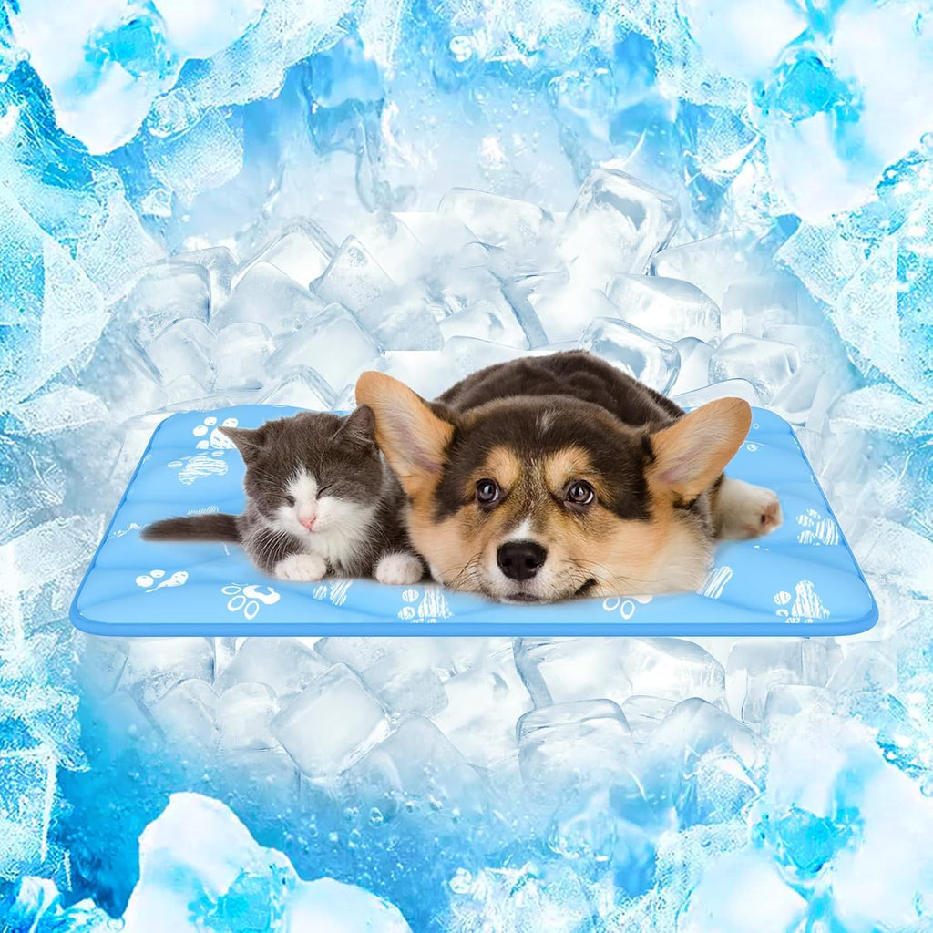 44x32in Dog Cooling Mat with One-Way Moisture & Arc-Chill 3.0
