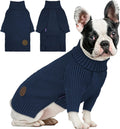 Dog Sweater Long Sleeve Warm Knit Sweaters for Small Dogs Cats Boy