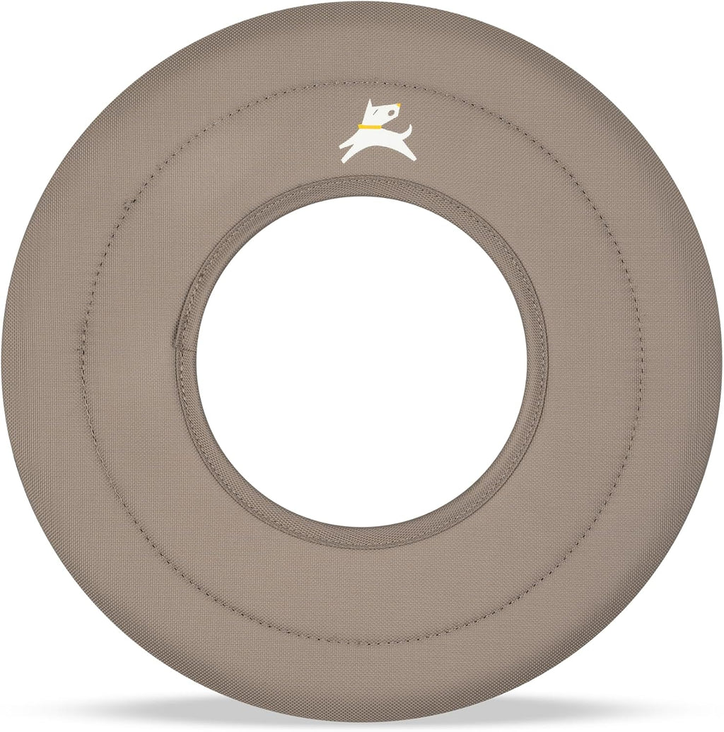 OllyDog Super Flyer Dog Flying Disc – Floating Fetch Toy for Water Play, Soft Eco-Friendly Recycled Fabric, Gentle on Te