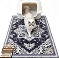 Cat Litter Mat Non-Slip Urine Waterproof Litter Trapping Mat Pad