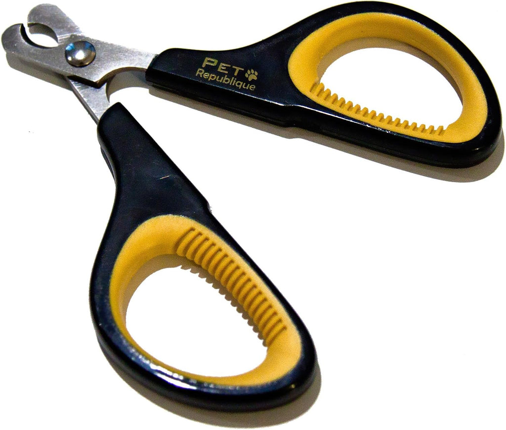 Cat Nail Clippers by Pet Republique – Professional Stainless-Steel Nail Clipper for Cats, Kittens, Hamster, Rabbits, Bir