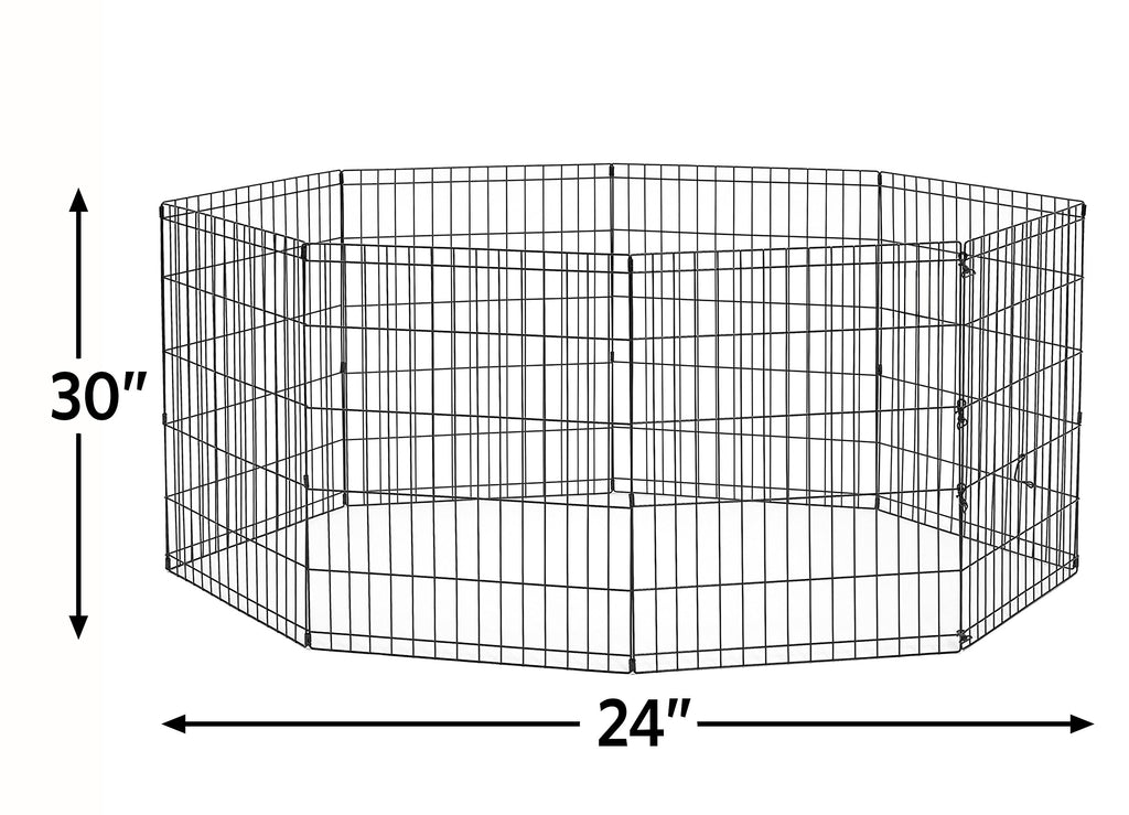 New World by MidWest 30-Inch Exercise Pen, No Door, 16 Sq Ft Play Area