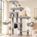 Hey-brother Cat Tree Tower with Stable Extended Base, 3 Platforms, MPJ038W