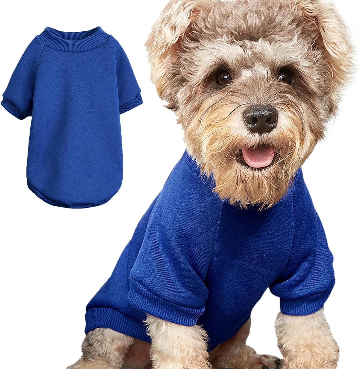 Soft Puppy Sweater for Small Dogs Winter Knit Pullover, Green M