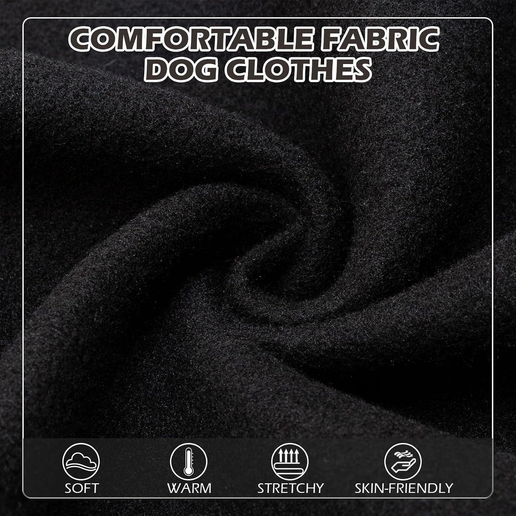 Dog Hoodies for Small Medium Large Dogs,Black L