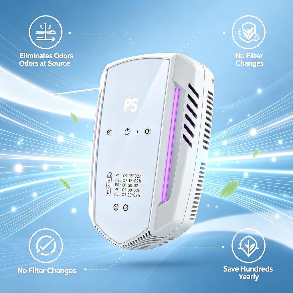 Cat Litter Deodorizer Air Purifier Ozone Odor Eliminator for Home