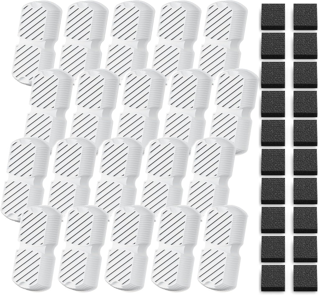 GROOKPET Pet Fountain Filter Replacement: 12 Dog Water Fountain Filters