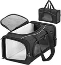 Petsfit Airline Cat Carrier for Small Cats, Two-Way Placement, Up to 9 lb