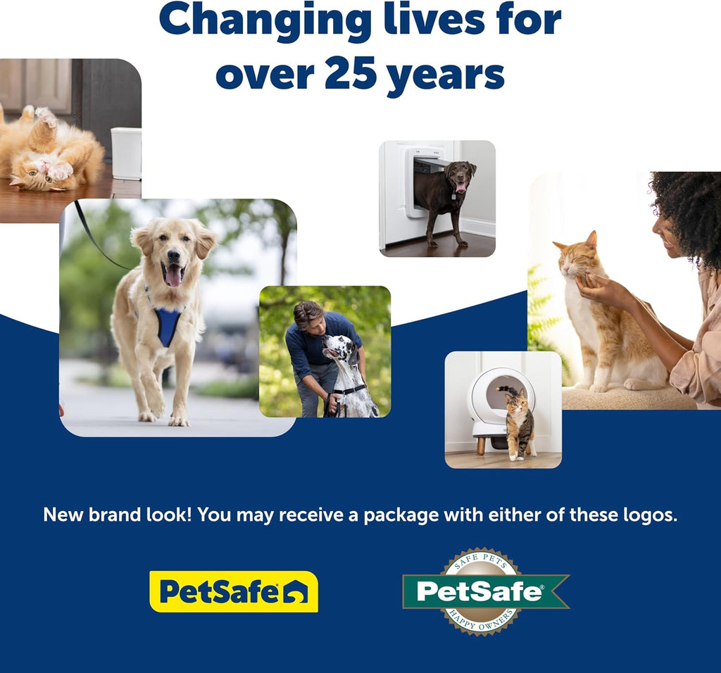 PetSafe Screen Door for Dogs & Cats, Up to 30 lb, Brown, Small