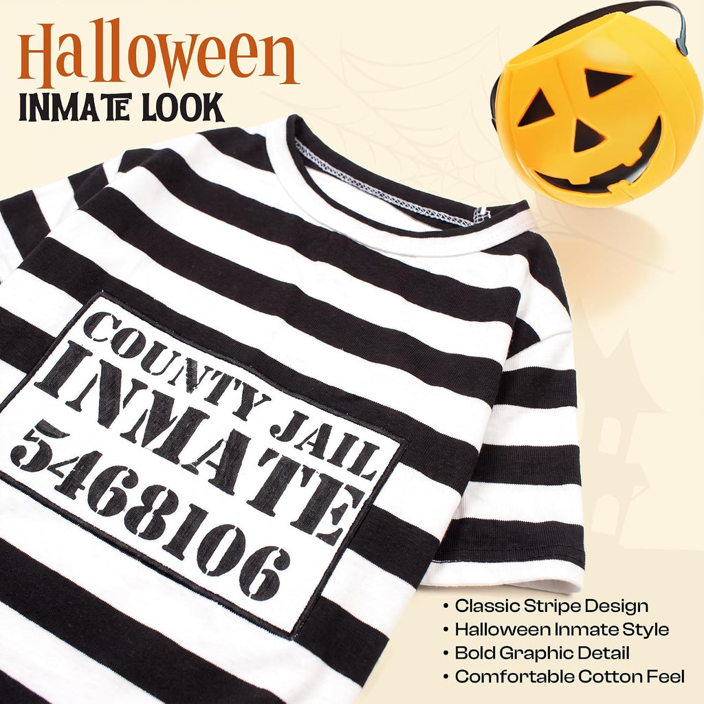 Parisian Pet Dog Halloween Costume - Prisoner Halloween Costumes for Dogs