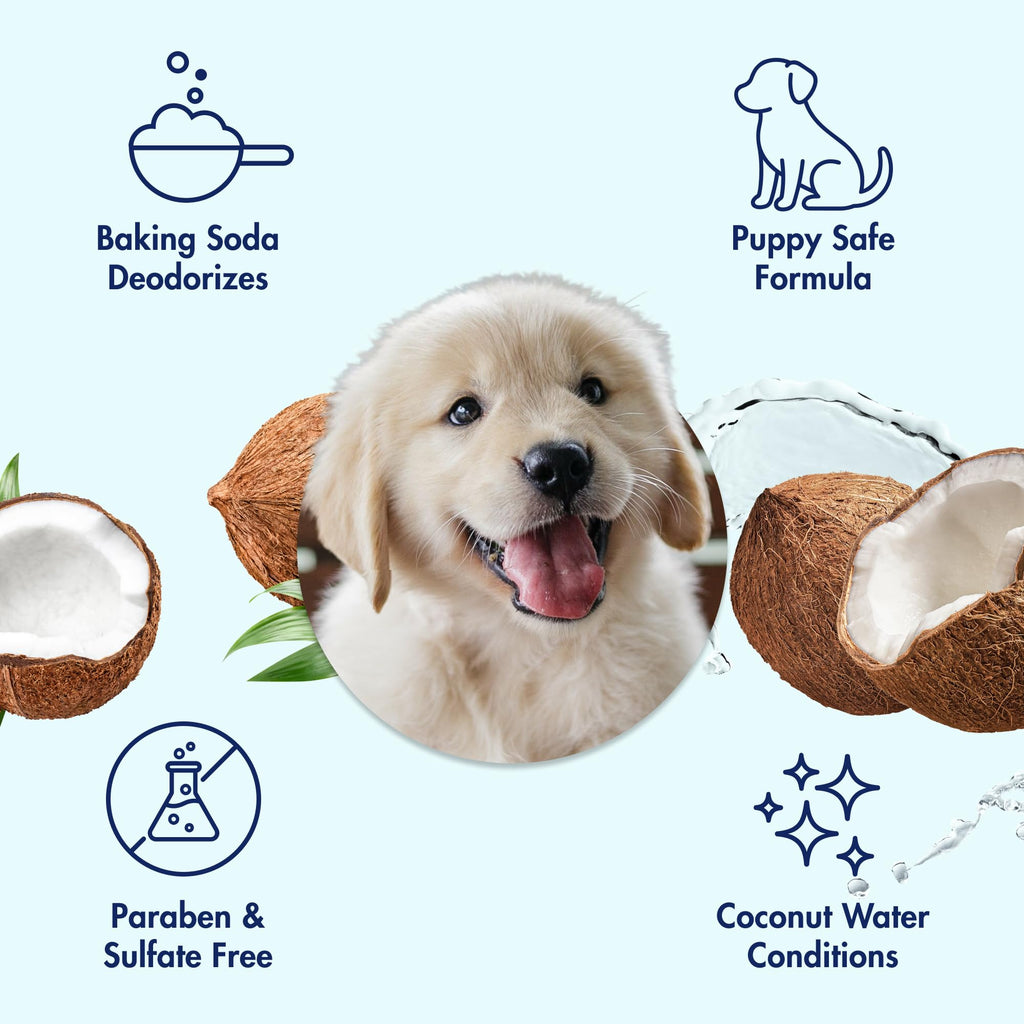 Arm & Hammer Puppy Wipes, Deodorizing Dog Wipes, Coconut Water, 100 Count