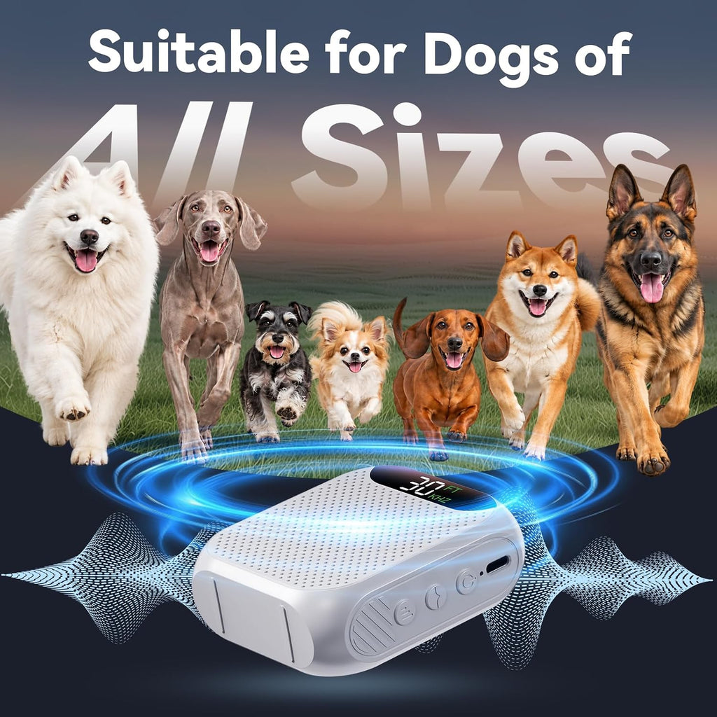 Anti Barking Device for Dogs,3 Modes Dog Bark Deterrent Device