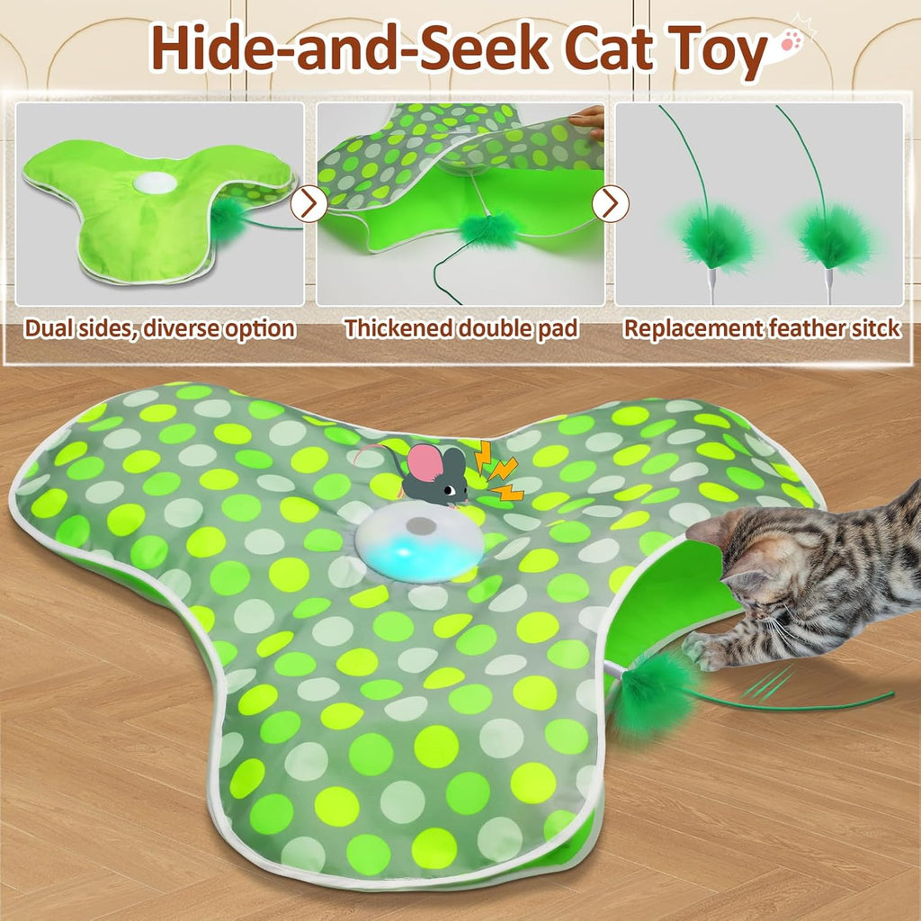 Interactive Cat Toys for Indoor Cats, Cat Exercise Toys