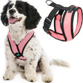 Gooby Comfort X Head-in Dog Harness, Choke-Free, Pink, Medium