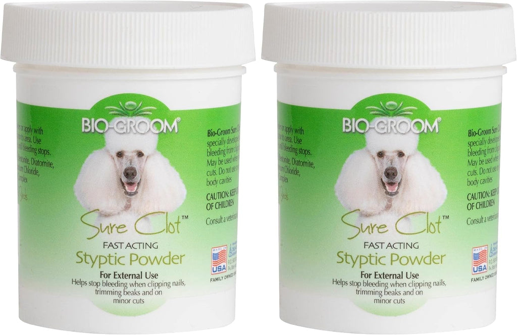 Bio-groom Sure Clot Styptic Powder for Dogs, 1.5 oz, 1-Pack
