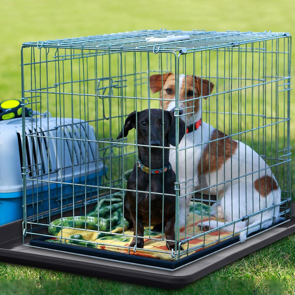 Mifoci 4 Pcs Dog Crate Replacement Pan for Large Dogs, 35 x 23.6 Inch
