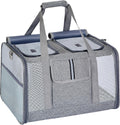 Cat Carrier for 2 Cats, Large Soft-Sided Pet Travel Carrier