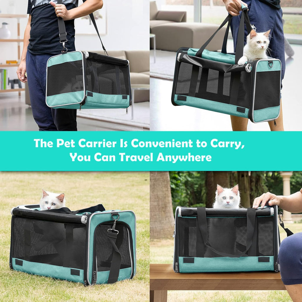 Small Dog Carrier Yorkshire Puppy Softshell Chihuahua Transport Cage