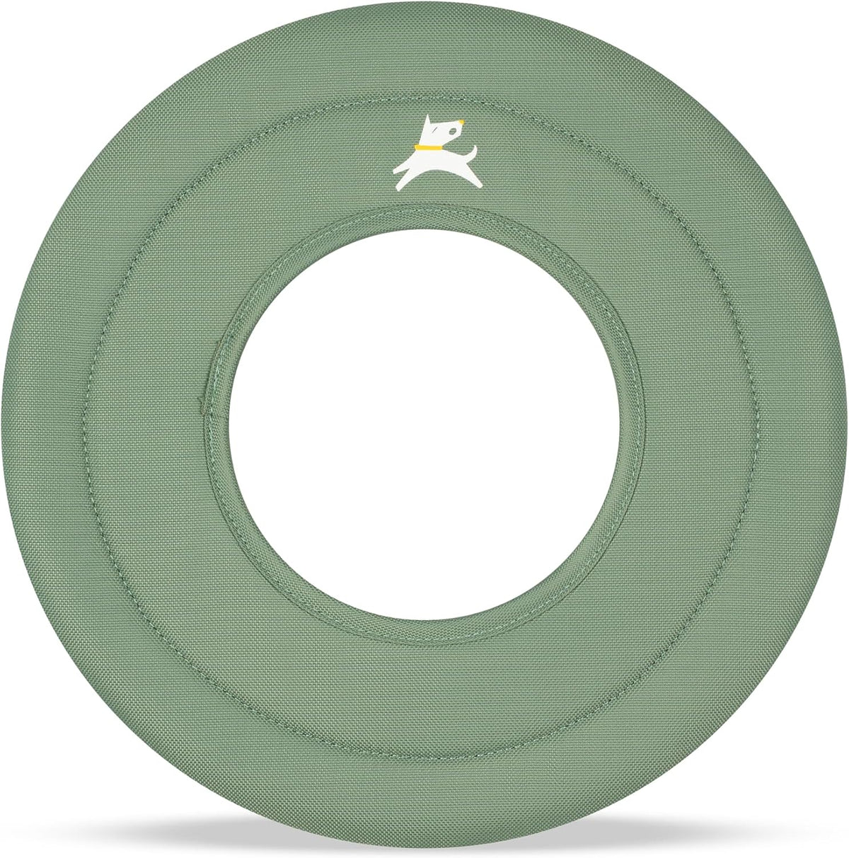 OllyDog Super Flyer Dog Flying Disc – Floating Fetch Toy for Water Play, Soft Eco-Friendly Recycled Fabric, Gentle on Te