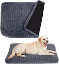 Faux Fur Dog Bed Covers – Ultra Soft Rose Velvet, Removable & Washable, Cozy & Durable,Large Pet Bed Cover Only (No Fill