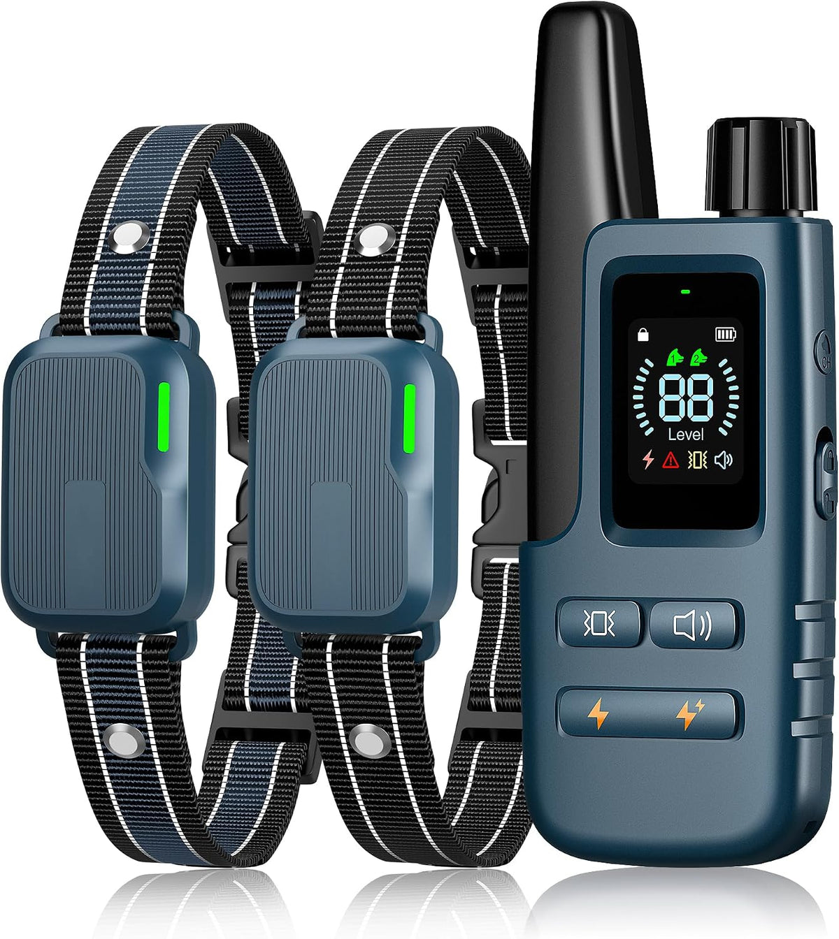 Shock Collar for 2 Dogs, 4500FT Training Collar with Remote for 10-120lbs