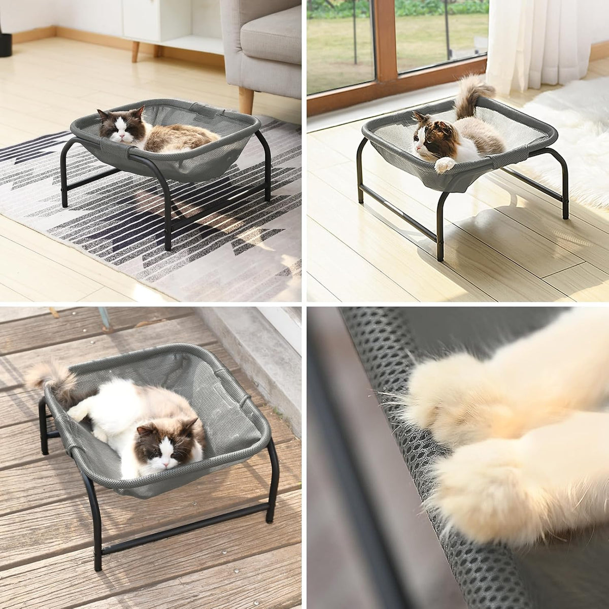 Cat Bed [Designed for Big Cats] Cat Hammock Dog Bed
