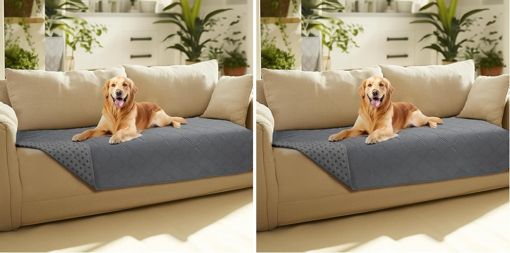 Luciphia Waterproof Couch Cover for Dogs, Non-Slip Pet Sofa Protector