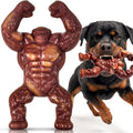 PETSTA Indestructible Dog Toys for Aggressive Chewers, Extreme Tough Toys for Large Dogs, Real Beef Flavored, Dog Bone for Medium/Large Dogs Breed, Gifts for Dogs