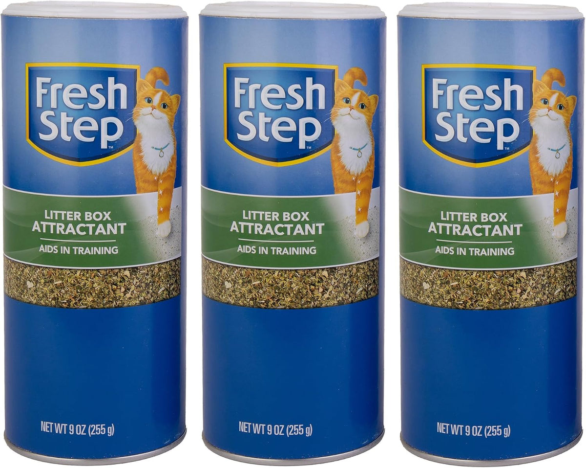 Fresh Step Attractant, Cat Litter Powder, Litter Training Aid, 9 oz
