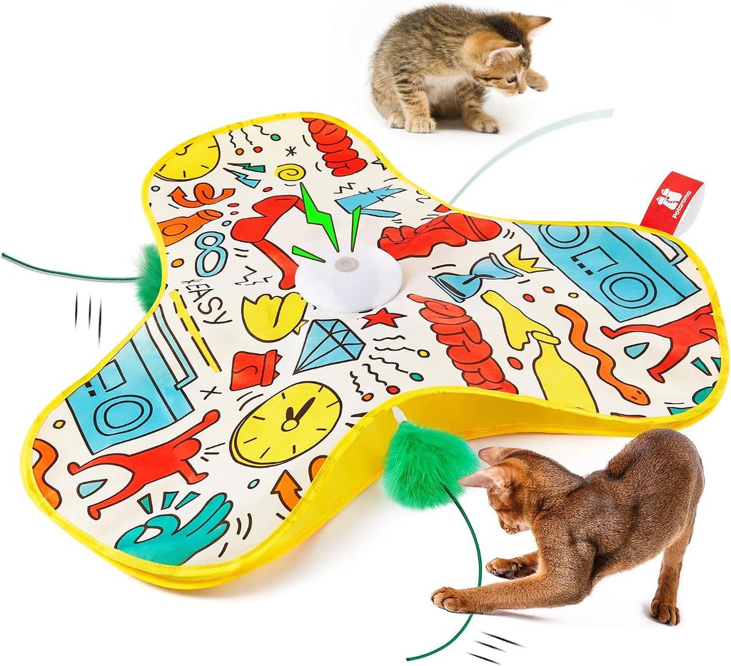 Potaroma Hide and Seek Interactive Cat Toys