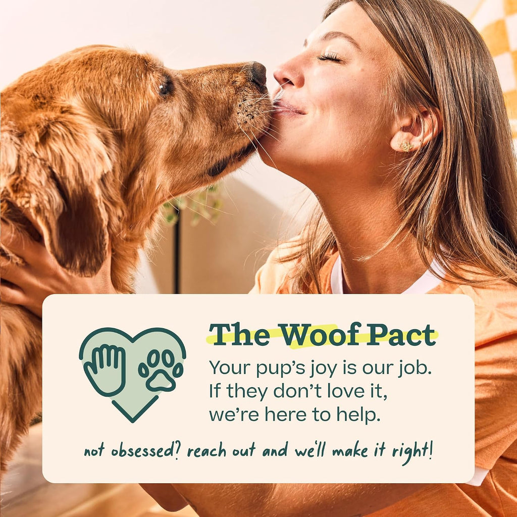 Woof LickMat, Slow Feeder Mat for Dogs, Green