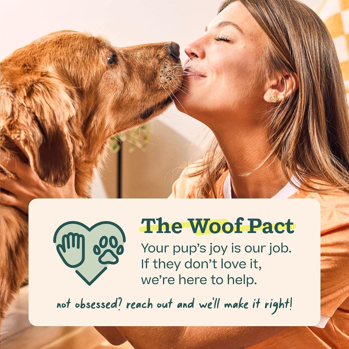 Woof LickMat, Slow Feeder Mat for Dogs, Green