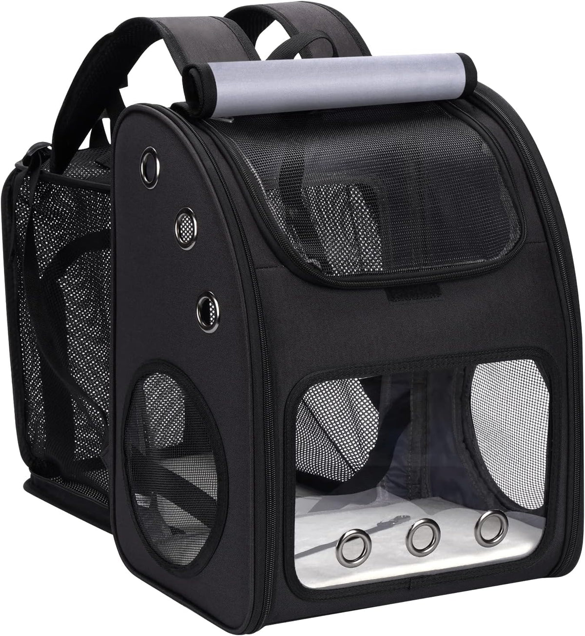 Expandable Cat Backpack Carrier for Small Cats/Dogs Airline Approved