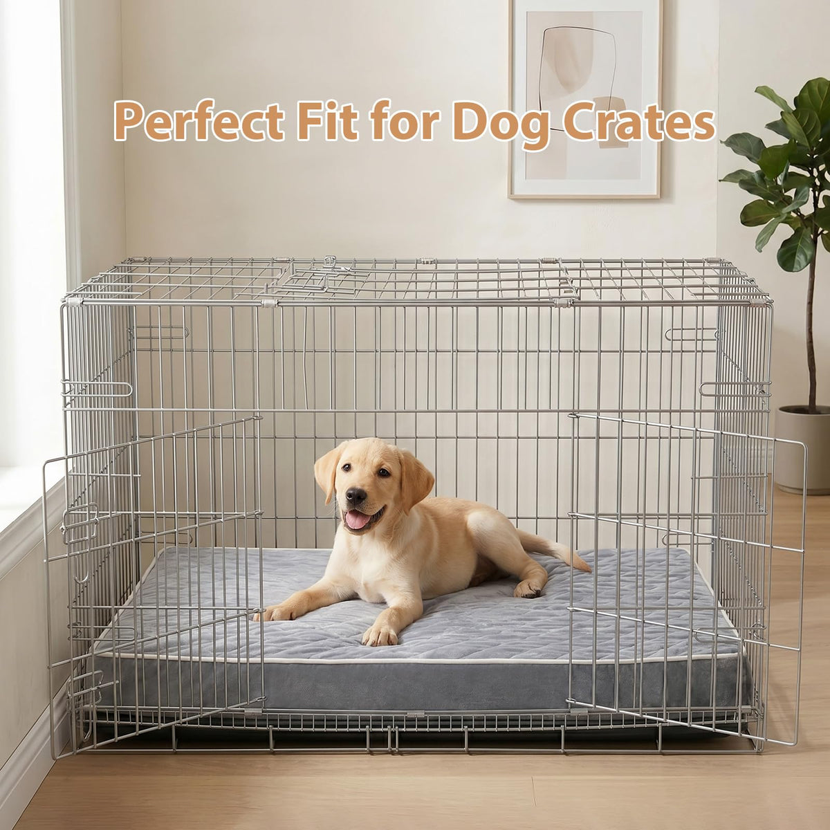 WNPETHOME Orthopedic Waterproof Extra Large Senior Dogs Bed for Comfy Sleep