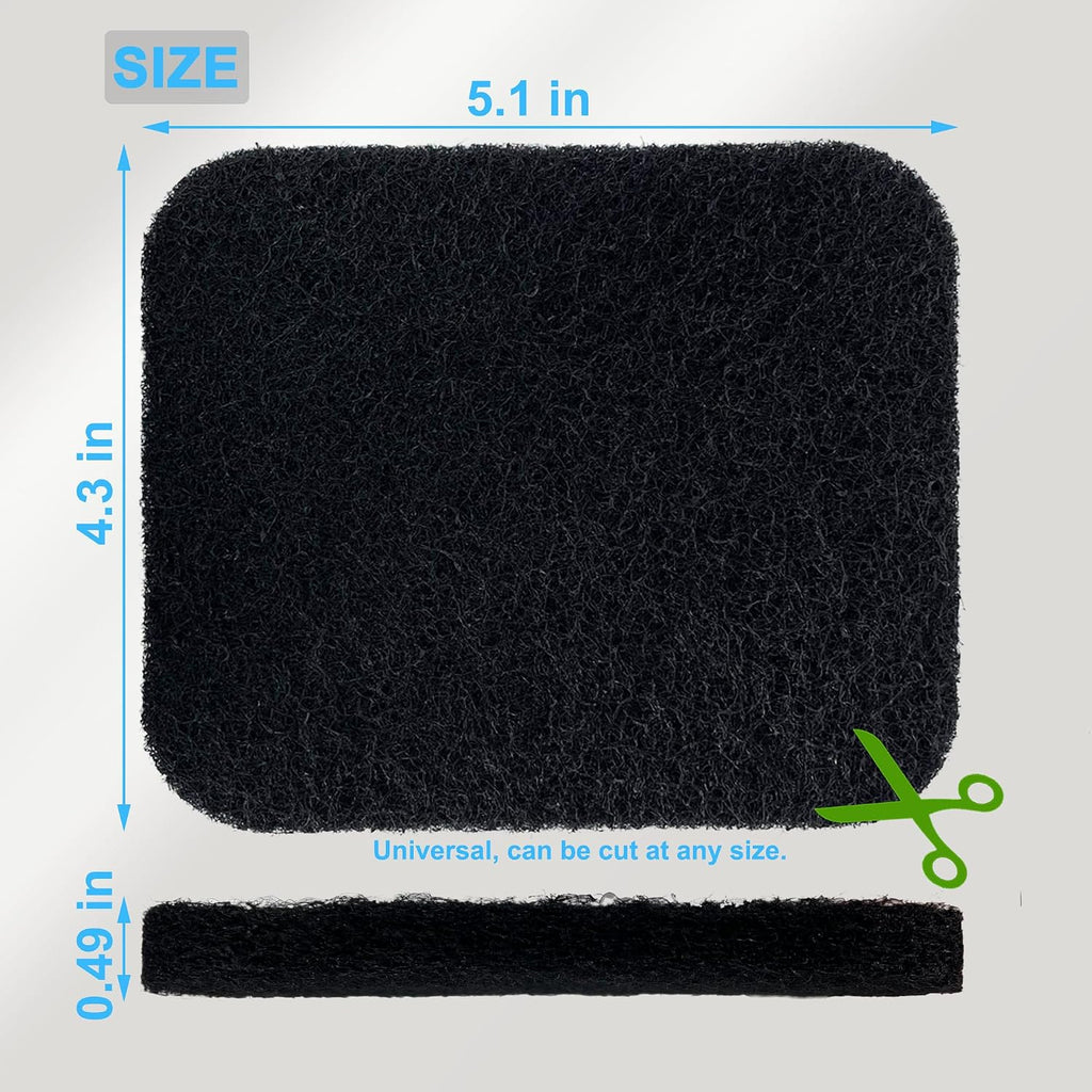 6PCS Activated Charcoal Filters for Litter Genie Standard Pail